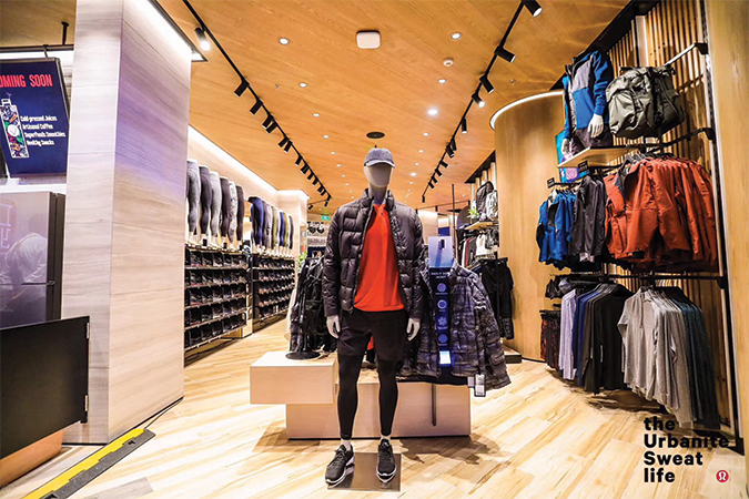 flame accent dizzy Lululemon | Asia | Retail | LPA Lighting & Energy Solutions